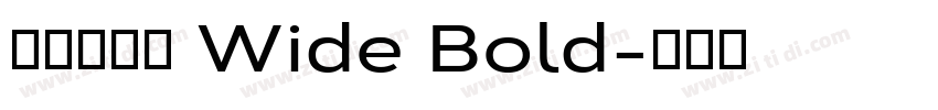 ヒカリ角ゴ Wide Bold字体转换 ヒカリ角ゴ Wide Bold字体转换